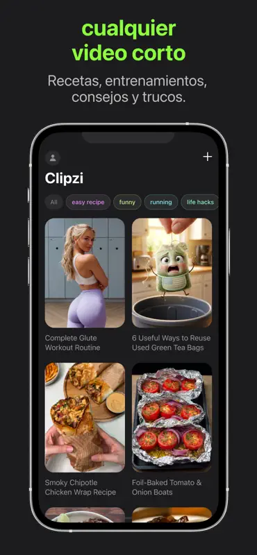 Clipzi — Video a receta screenshot 5 of 5
