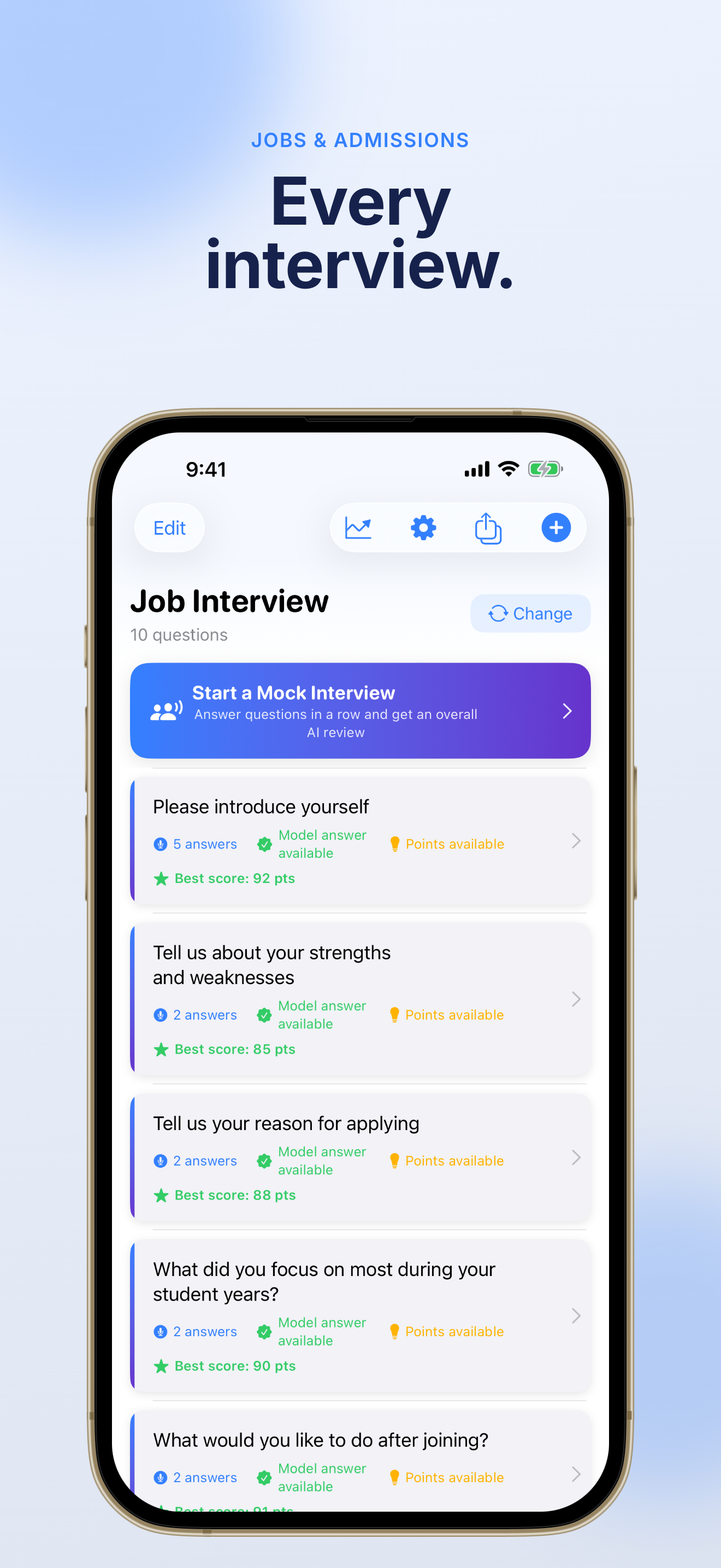 Interview Practice AI Coach screenshot 7