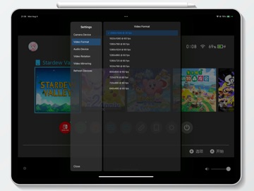 Console Capture iPad screenshot