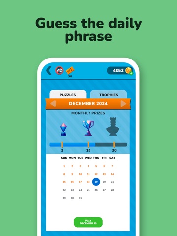 Phrasle Puzzle iPad screenshot