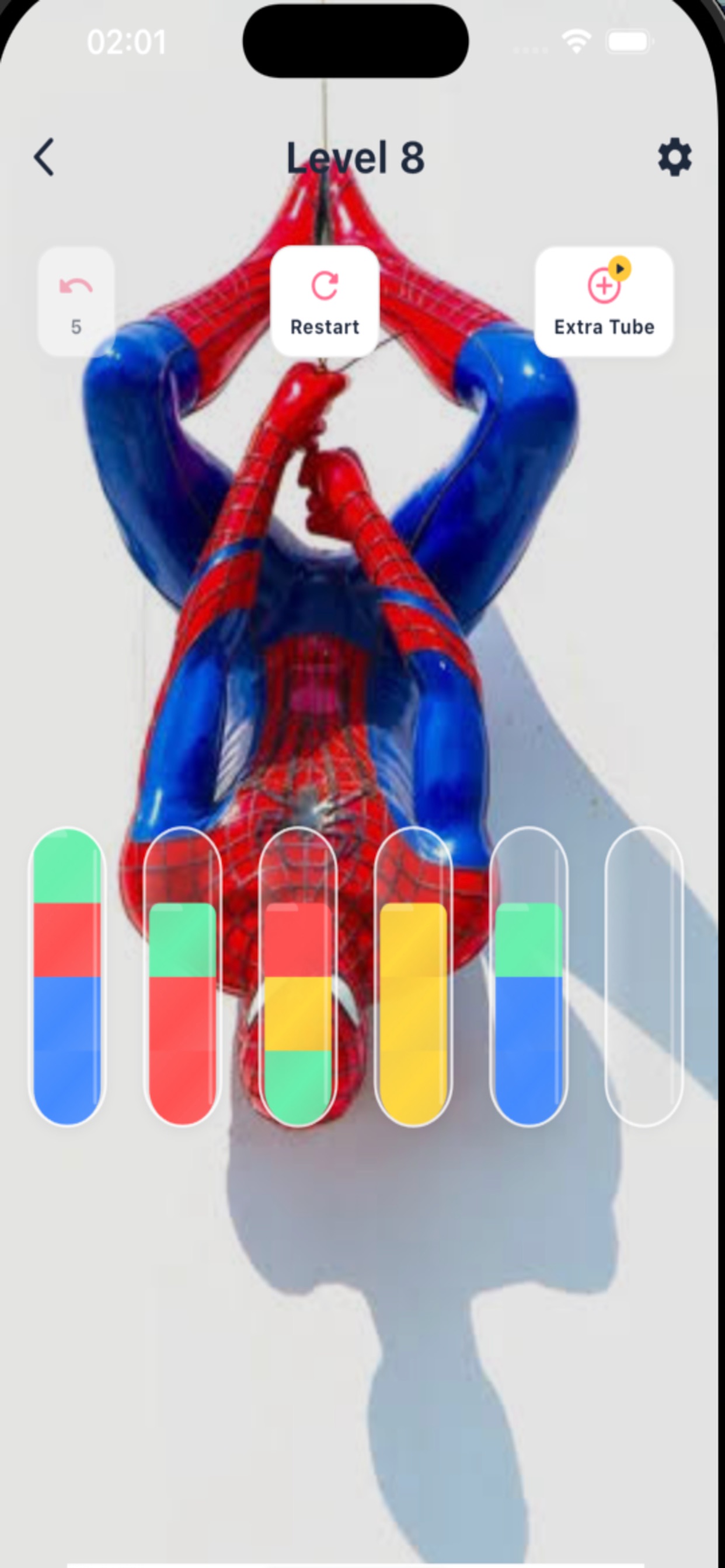 Screenshot 1 of Water Sort and Paint