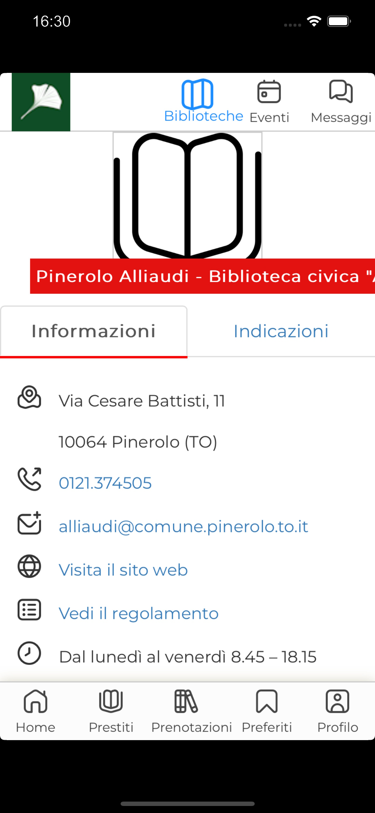 Biblio SBP screenshot 4