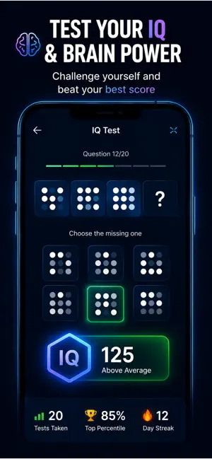 Brain Games & IQ Booster screenshot 4
