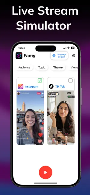Famy: AI Live Stream with Fans screenshot 4