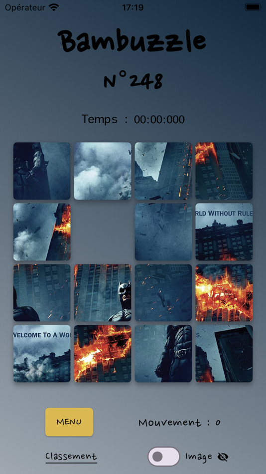 #1. Bambuzzle (iOS) 由: Angel MARTIN