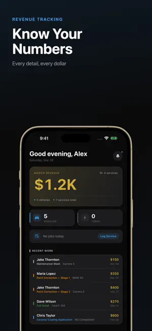 Auto Detailing CRM - Buff screenshot 1