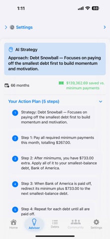 DebtErasr Screenshot 2 of 5