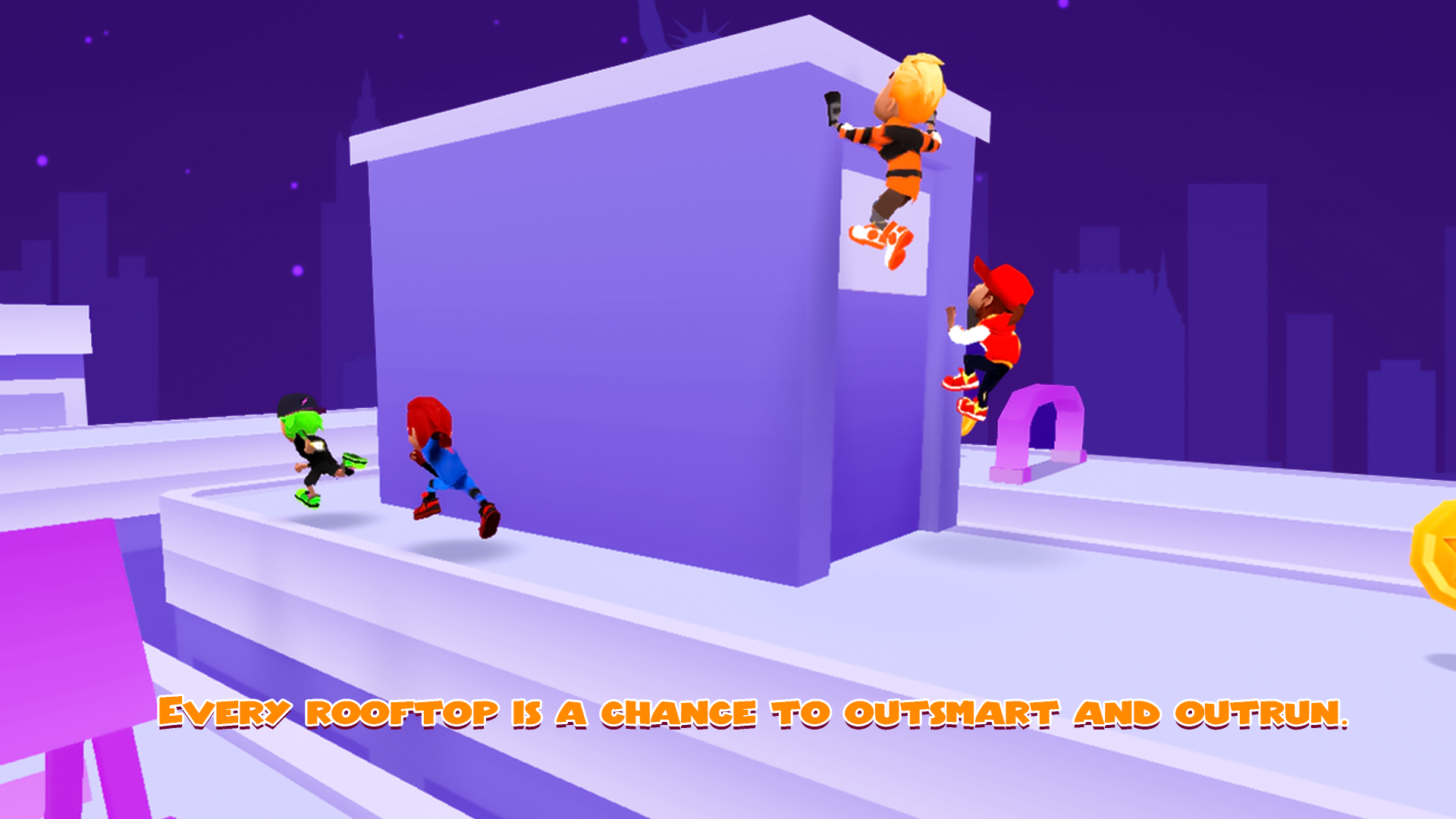 Rooftop Runner 3D screenshot 21