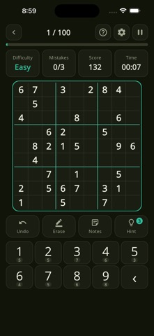 DokuBook - Print Sudoku iPhone screenshot