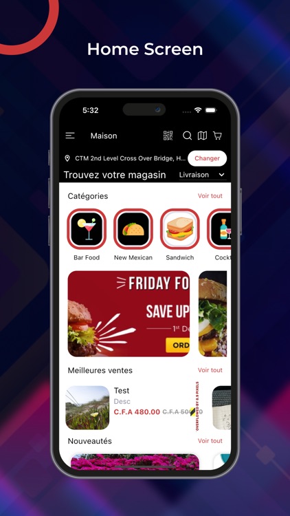 DELIVCAB: taxi,repas livraison