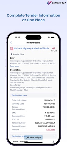 Tender247 App Screenshot 4 of 9