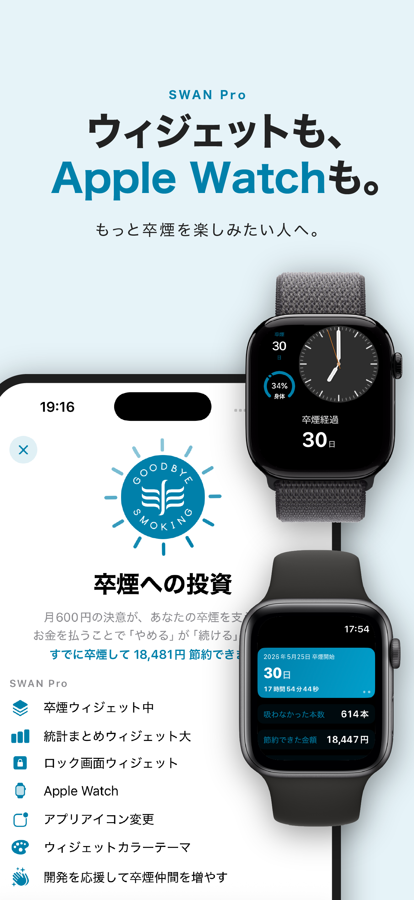 禁煙SWAN 卒煙の正しい知識を