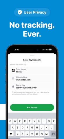 Authenticator: 2FA & OTP App Screenshot 6 of 6