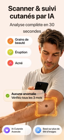 Scanneur Peau: Dermato&beauté iPhone screenshot 4