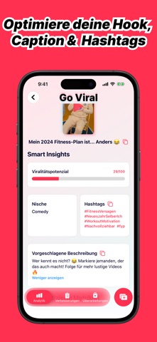 Go Viral: KI-Creator-Assistent iPhone screenshot 5