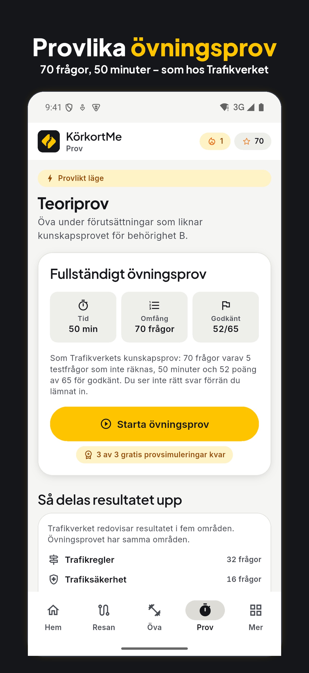 Screenshot 4 of KörkortMe - Körkort Teori