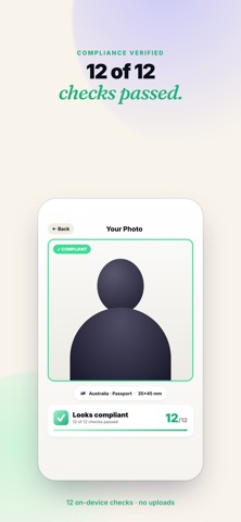PicPass — ID Photo Maker screenshot