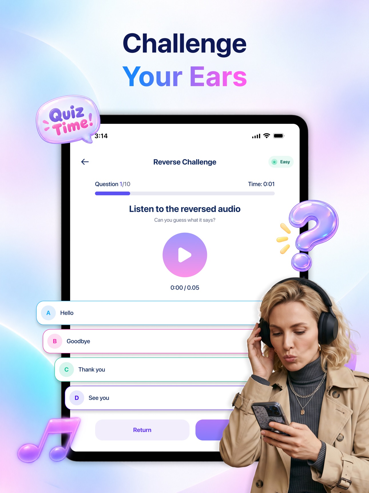Screenshot 9 of Reverse Audio & Reverse Voice