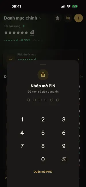 Sổ Tài Sản: Danh mục đầu tư screenshot 2