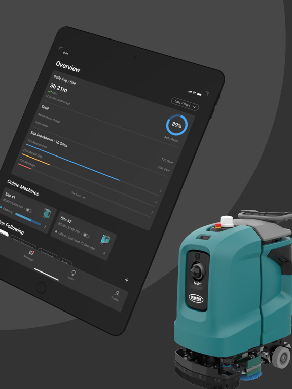 Tennant Robotics iPad screenshot 2 - Business app