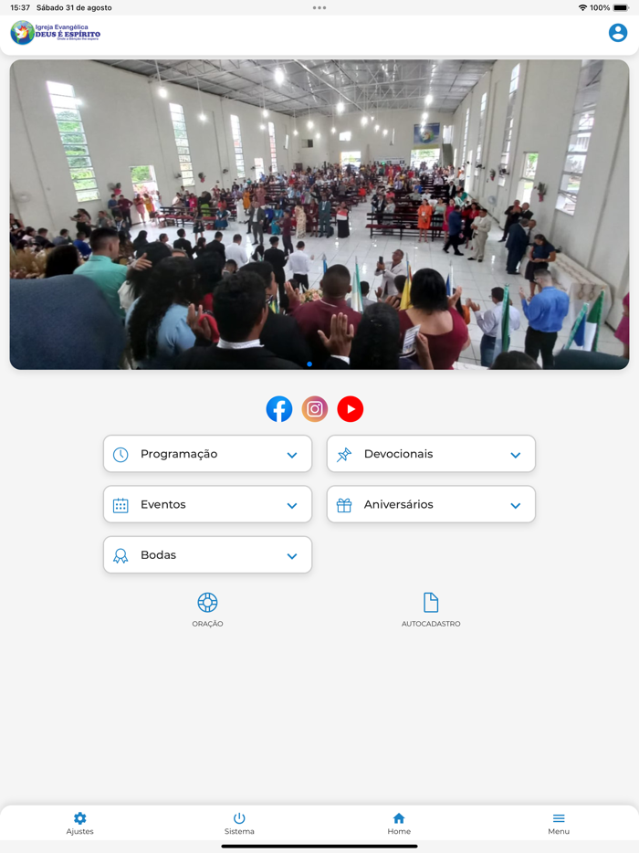 Igreja Ev. Deus é Espírito