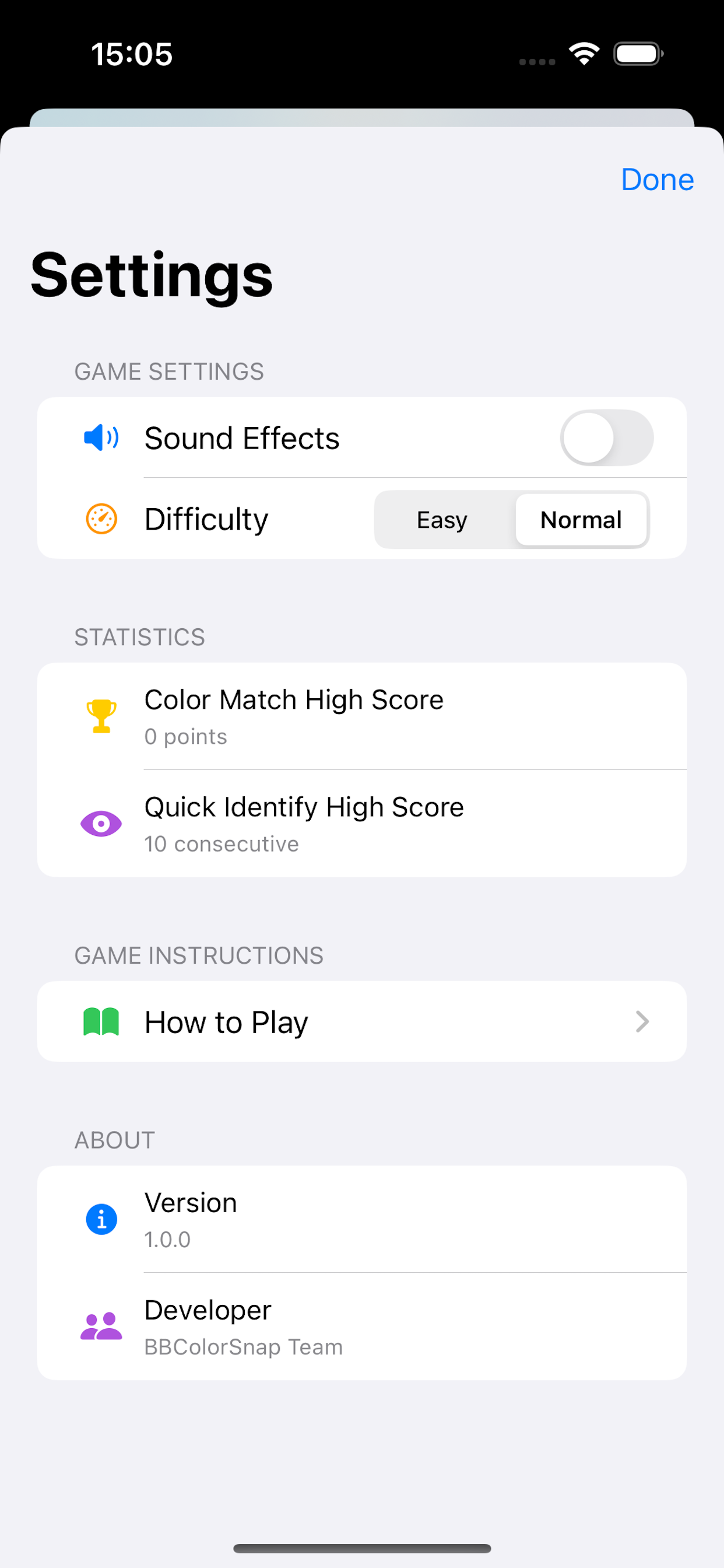 BBColorSnap screenshot 4
