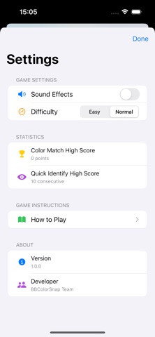 BBColorSnap screenshot