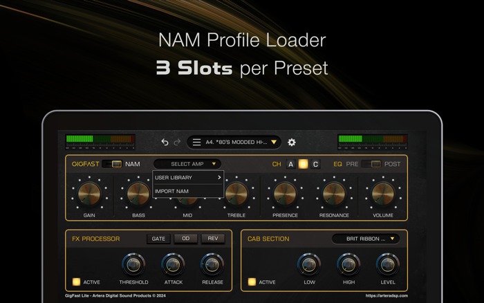 GigFast Lite Neural Amp Suite