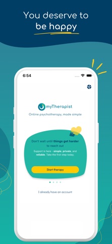 myTherapist: Online therapy 截圖 1
