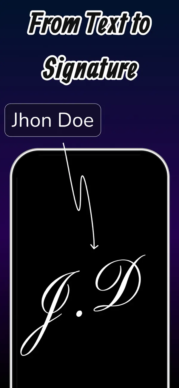 Screenshot #3 pour AI Signature Maker - Generator