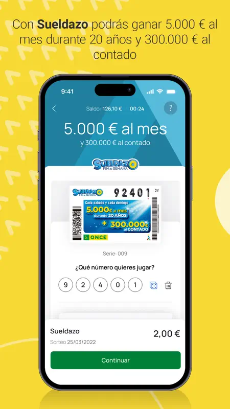 JuegosONCE: Sorteos de la ONCE screenshot 5 of 10