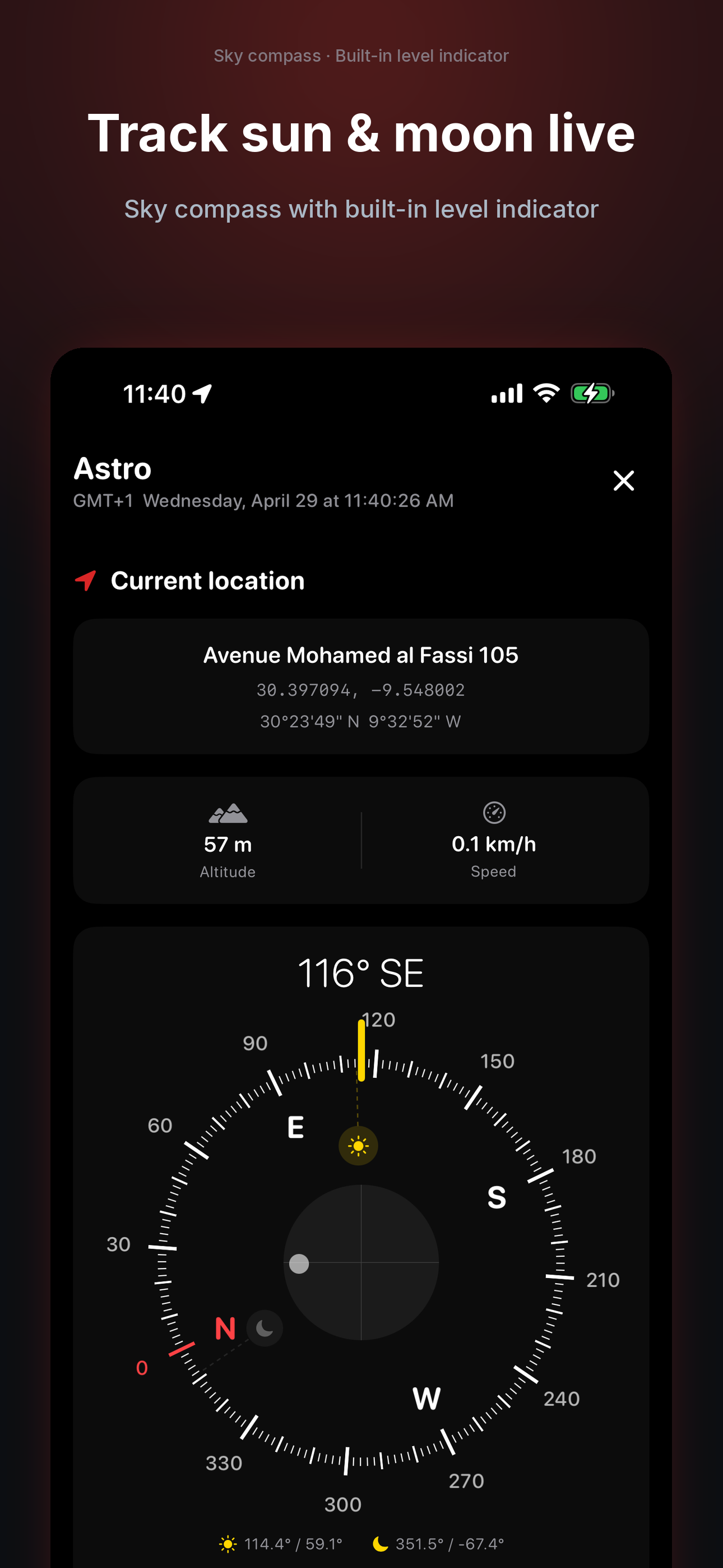 Arrow to Pin: Qibla Compass