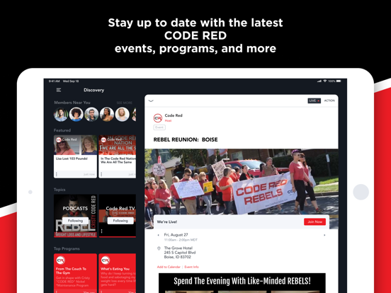 Screenshot #5 pour Code Red Lifestyle