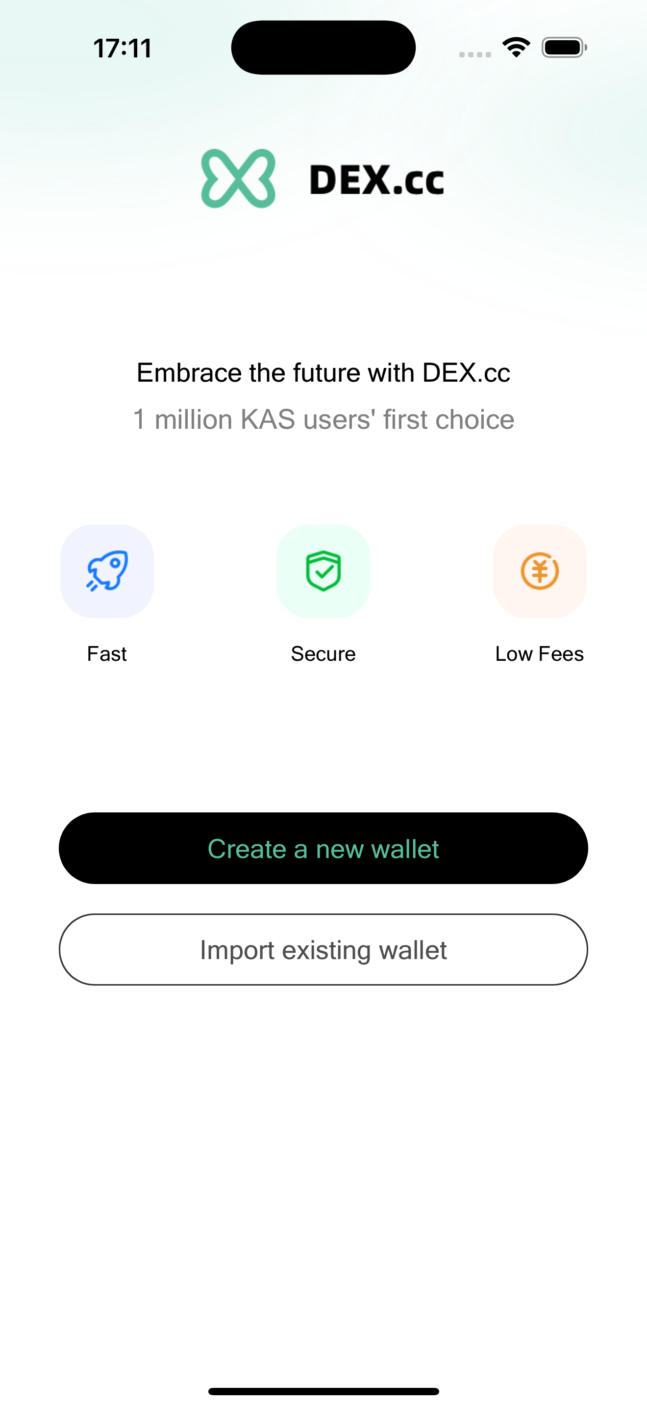 DEX.cc - Kaspa Wallet/DeFi