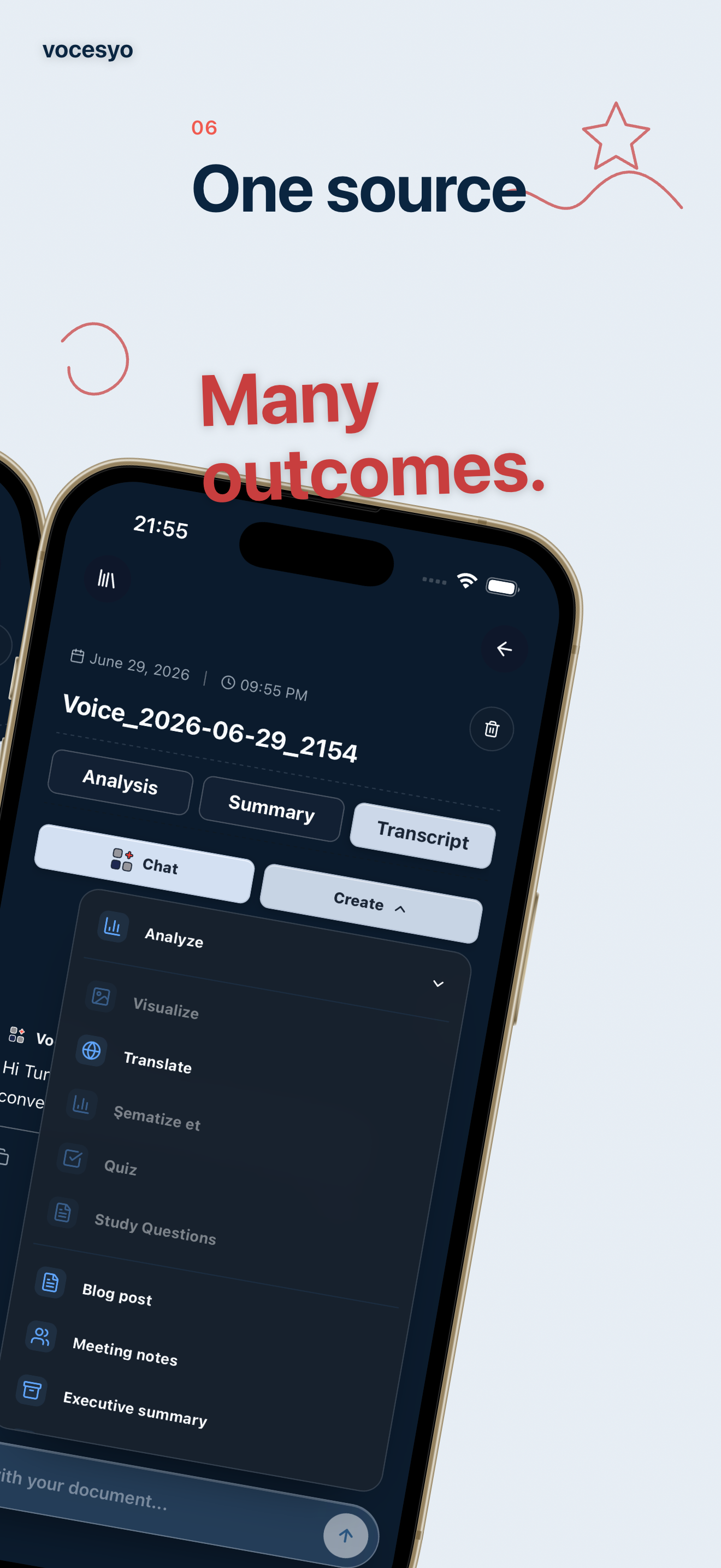 Vocesyo - Academic AI Analysis screenshot 6