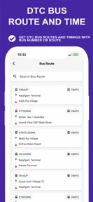 Delhi Metro Route Map and Fare screenshot
