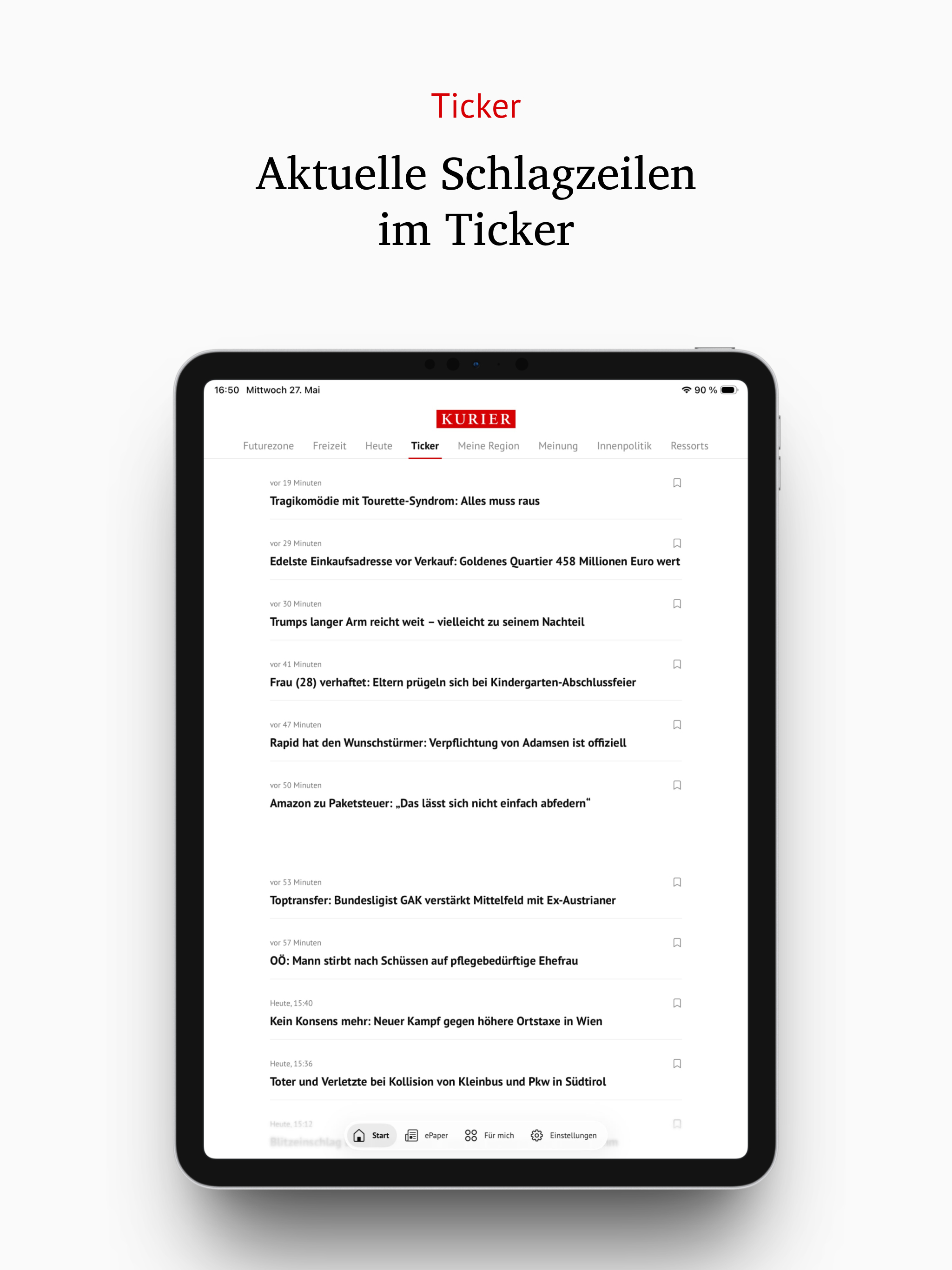 KURIER - News & ePaper screenshot 11