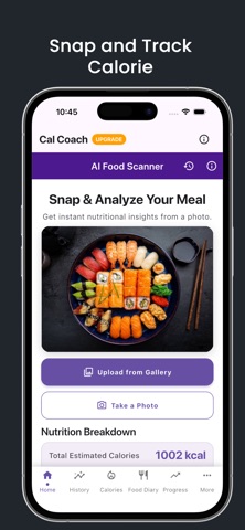 Cal Coach : Calorie Tracker screenshot
