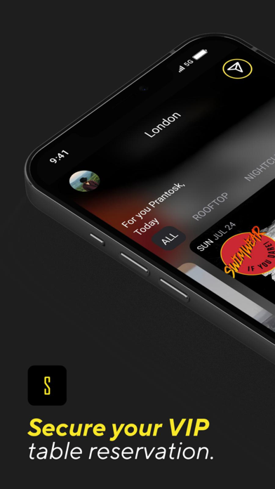 Screenshot #1 pour Nightclub Reservation Subnight