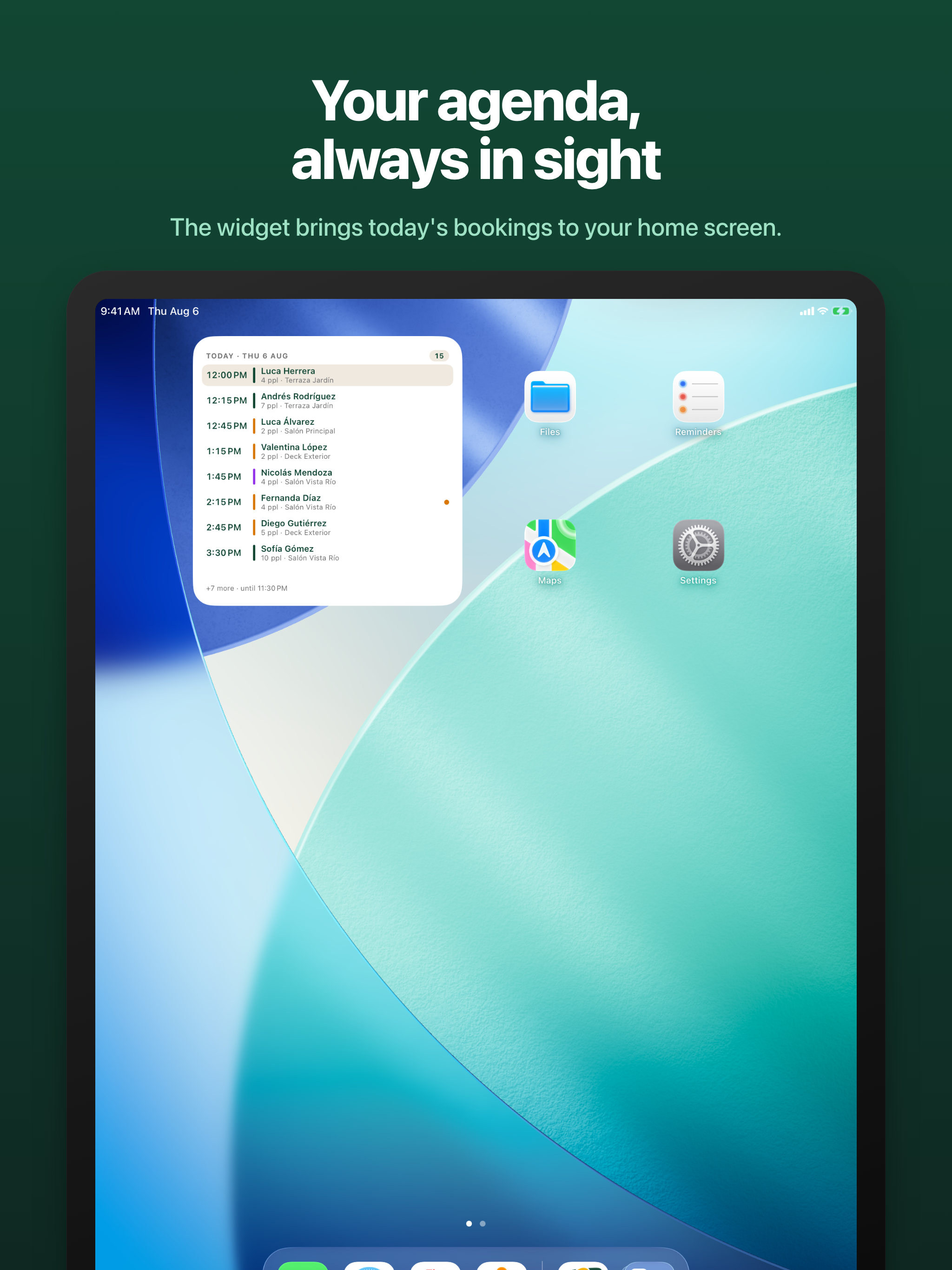 BOOKiT Agenda screenshot 18