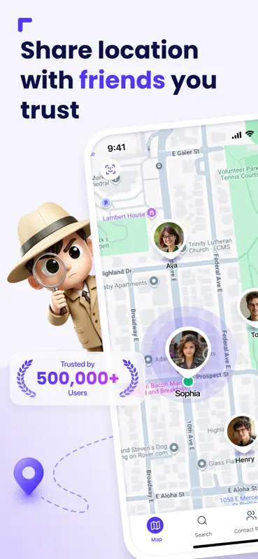 SnapLo: Location Sharing screenshot 1 of 5