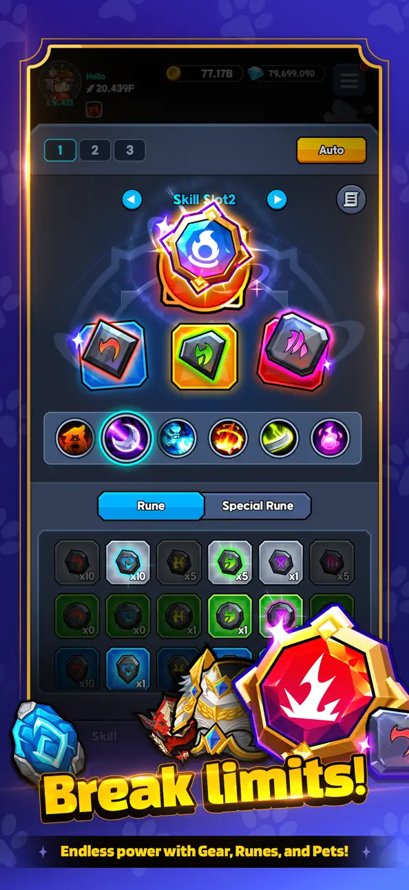 Go Go Wolf! iOS Mod IPA screenshot 5 - iOS game interface