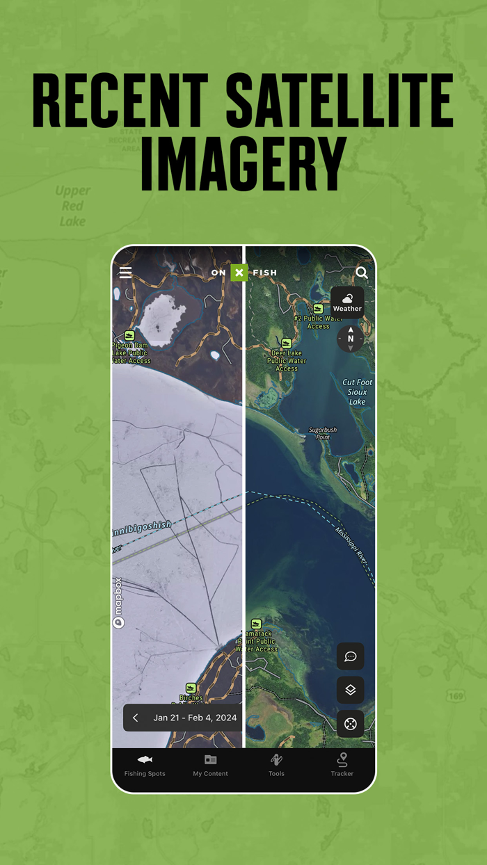 onX Fish Midwest Lake Finder