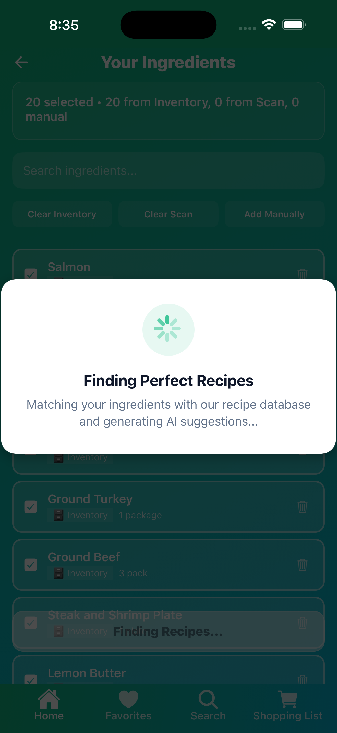 Fridge Vision: Smart Recipe screenshot 3