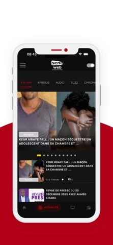 Seneweb L'Officiel screenshot