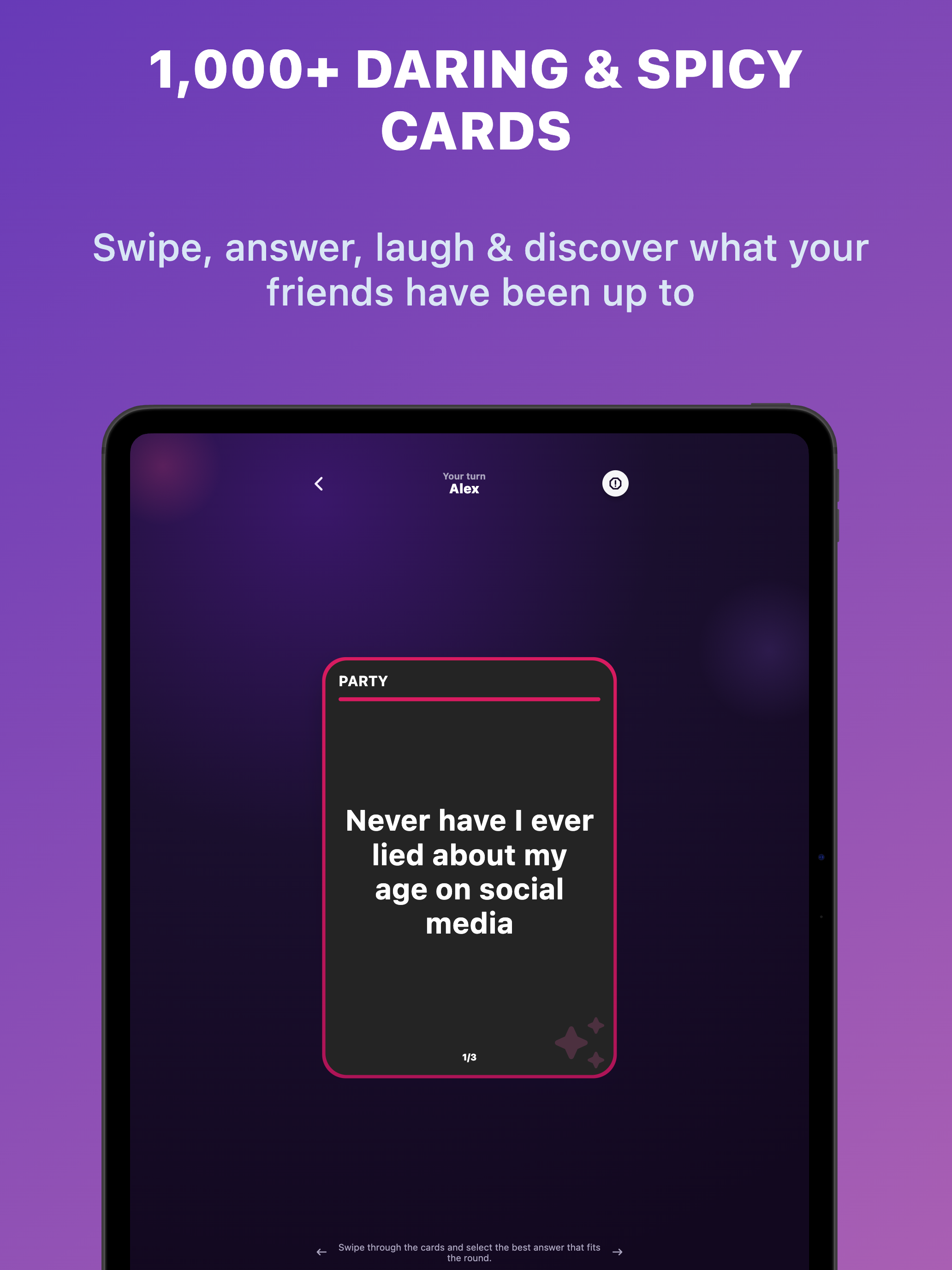 Never Have I Ever: Card Party screenshot 8