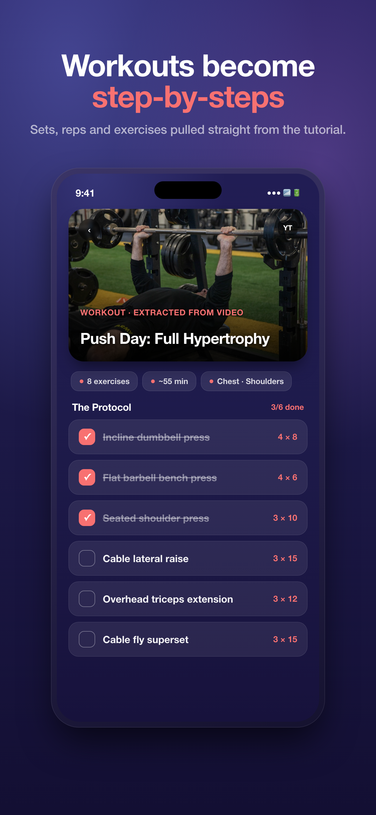 Listd: Turn Videos into Lists screenshot 5