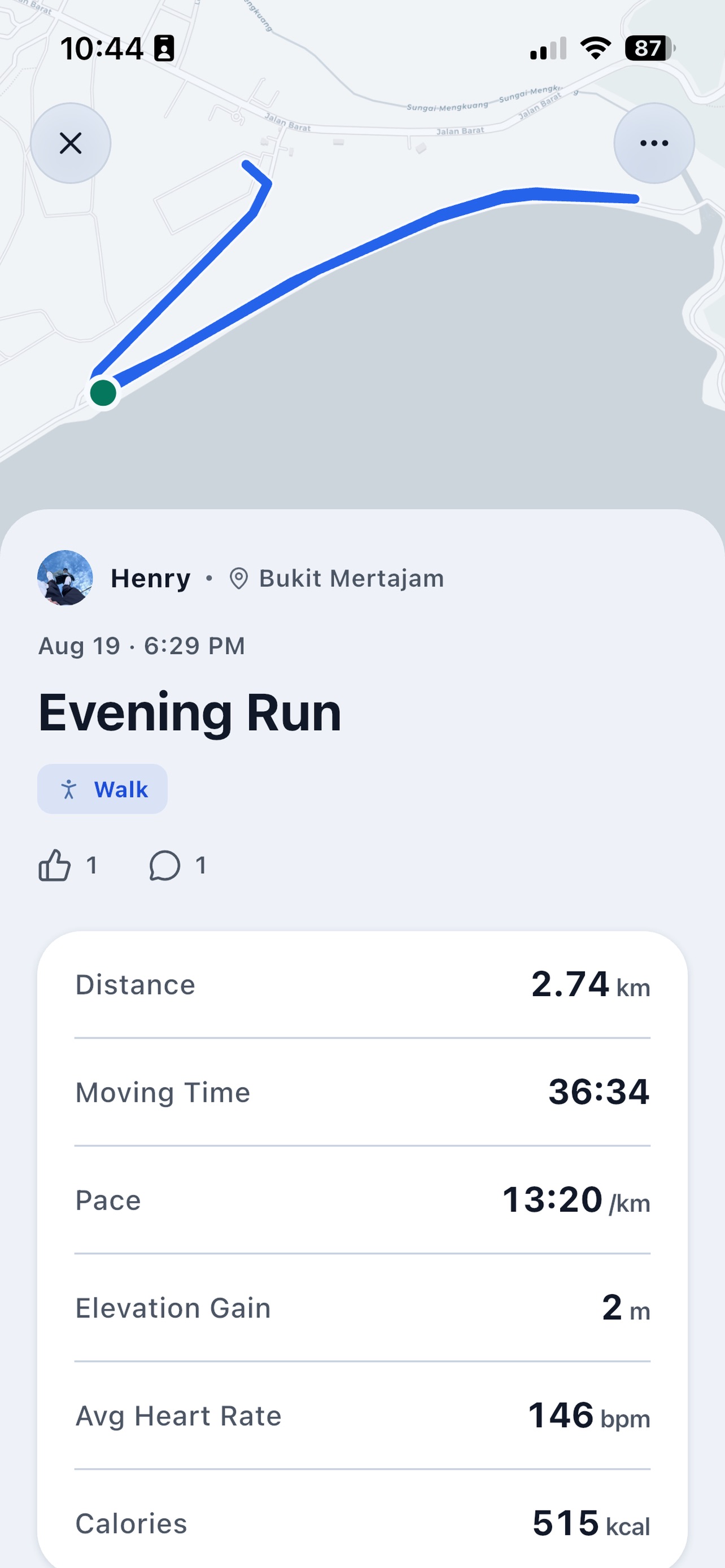 Screenshot 3 of FitFlow: Run Tracker & Social