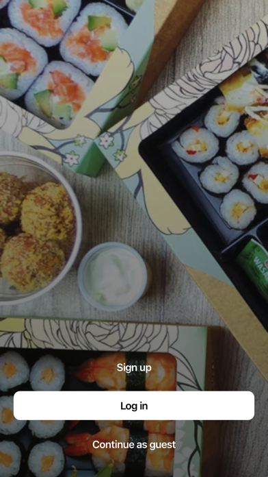 Nudo Sushi Box Loyalty App Screenshot