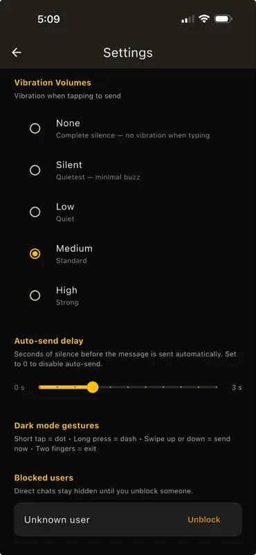 Silent Morse screenshot 2 of 5